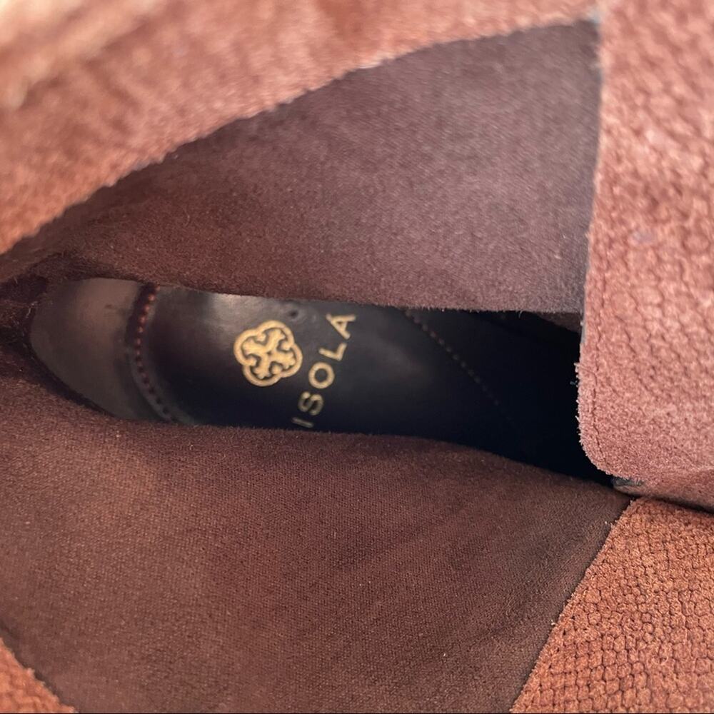 Isola Lavoy Block Heel Boot With Coco Suede Heele… - image 4